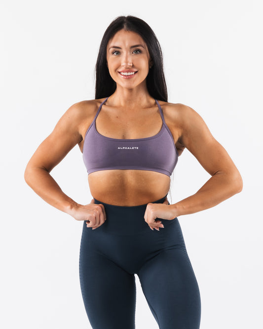 Amplify Back Cross Bra - Pomp
