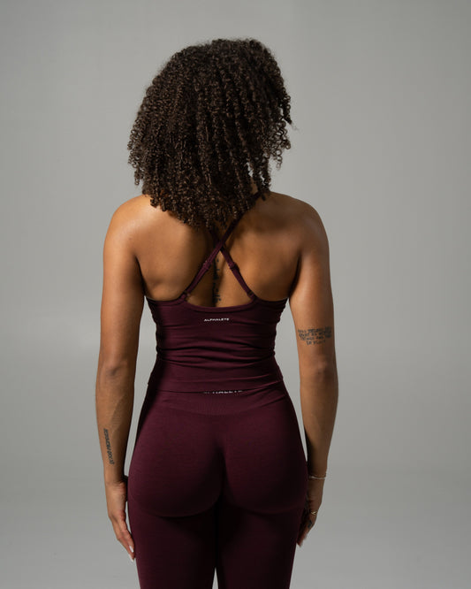 Crossed Push Tank - Merlot