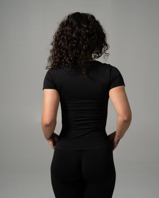 Glass Tee - Black