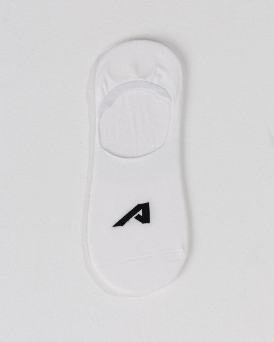 No Show "A" Sock 3pk - White