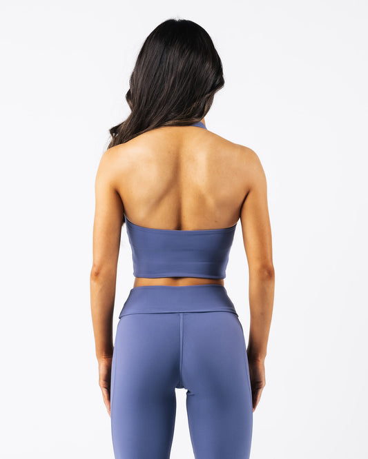 Aura Lilly Tank - Dusty Blue