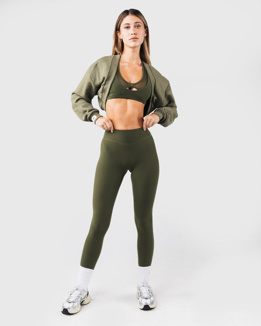 Overlay Shrug - Heather Grand