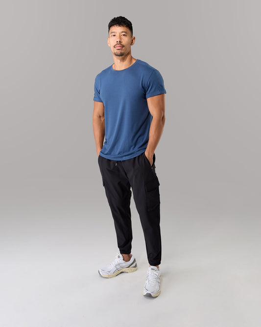 Rolled Muscle Tee - Titan