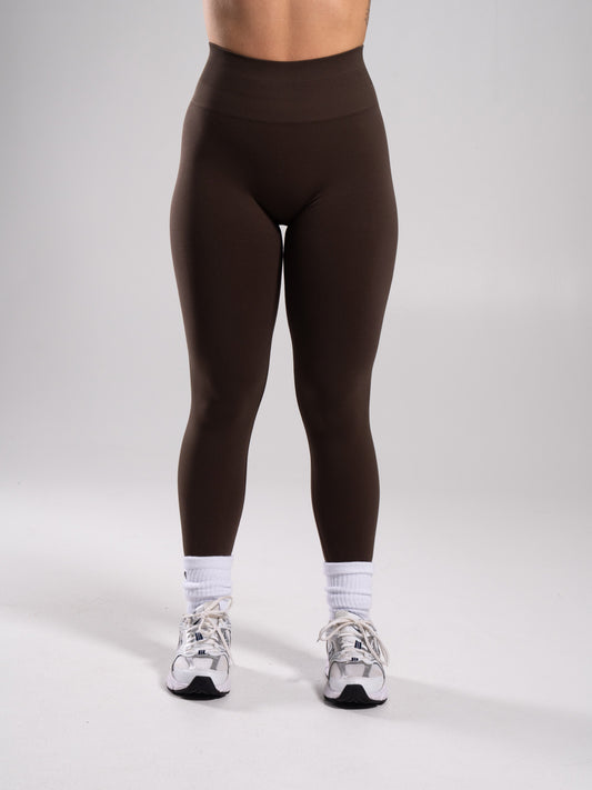 Pump High Rise Legging - Walnut