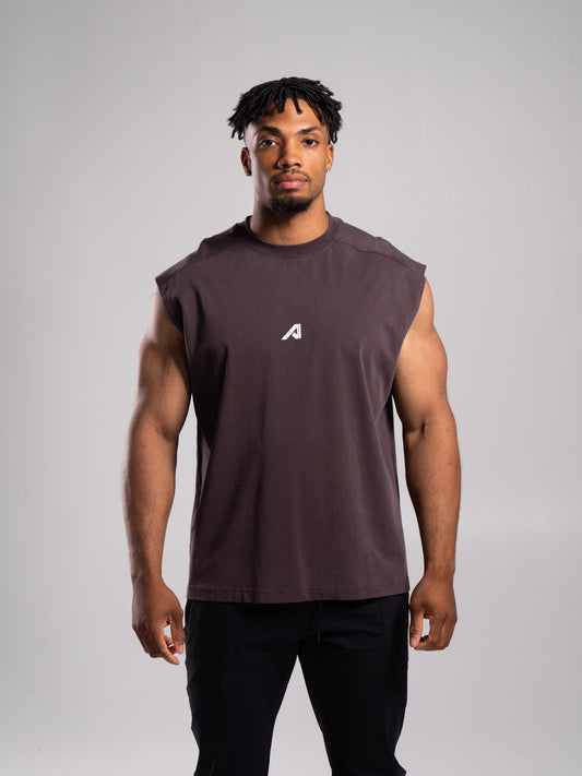 Stone Wash Alpha Tank - Walnut