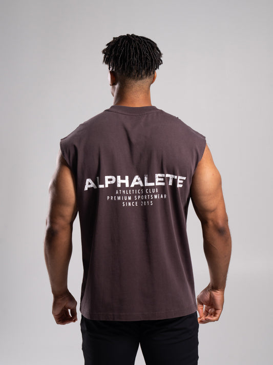 Stone Wash Alpha Tank - Walnut
