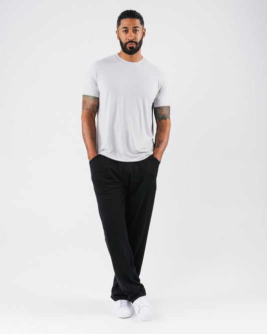 Zero Accent Tee - Light Grey