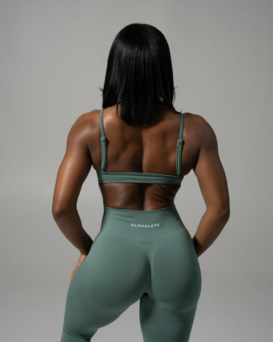 Sandy Bra - Juniper Green