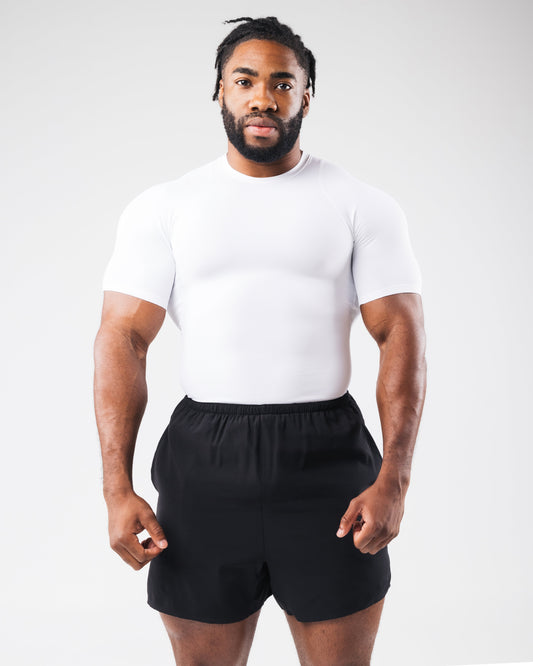 Power Short Sleeve - White