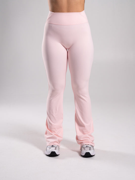 Aura Ultra-High Rise Flared Pant - Ballet Pink
