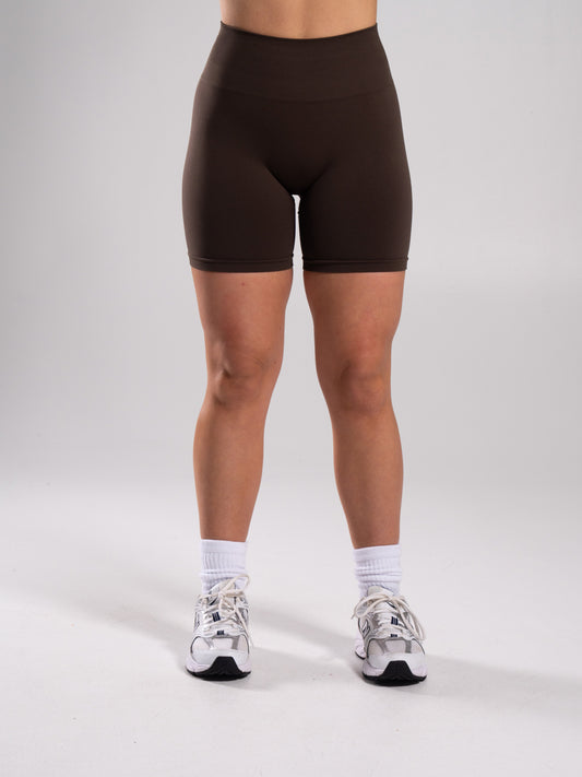 Pump High Rise Short - Walnut