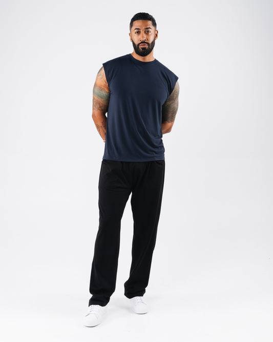 Zero Accent Tank - Dark Navy