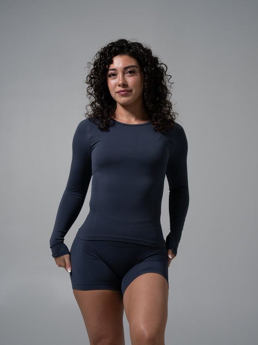 Amplify LS Long - Dusty Navy