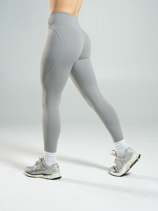 Aura Ultra-High Rise Legging - Nickel